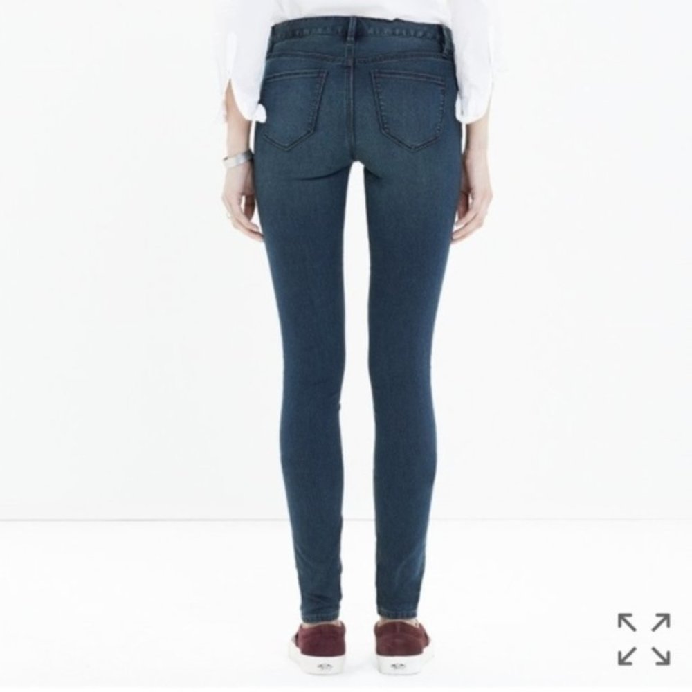 {Madewell} Arctic Blue Stretch Jean Legging